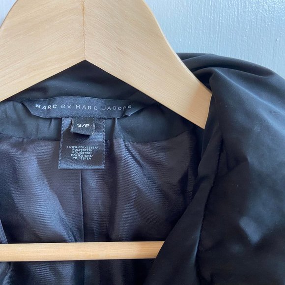 Marc by Marc Jacobs Bomber Jacket, Black, SMALL/PETITE - Picture 3 of 3